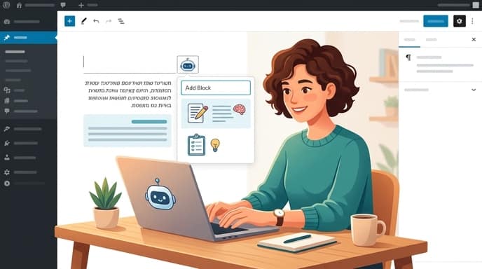 תוסף AI לעורך וורדפרס